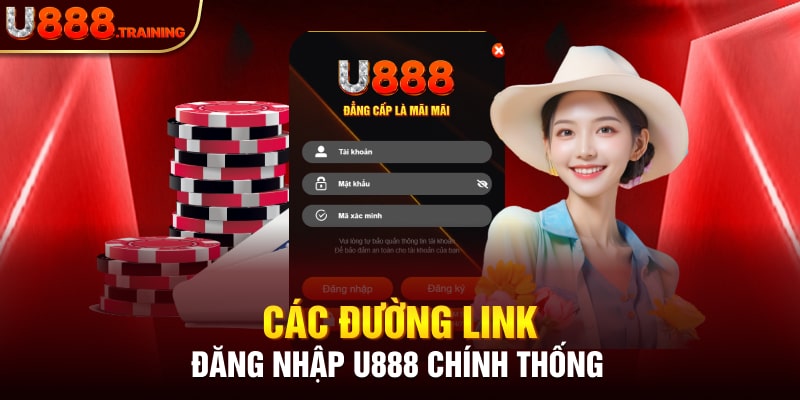 Đường link đăng nhập nhà cái U888 chính thức không chặn