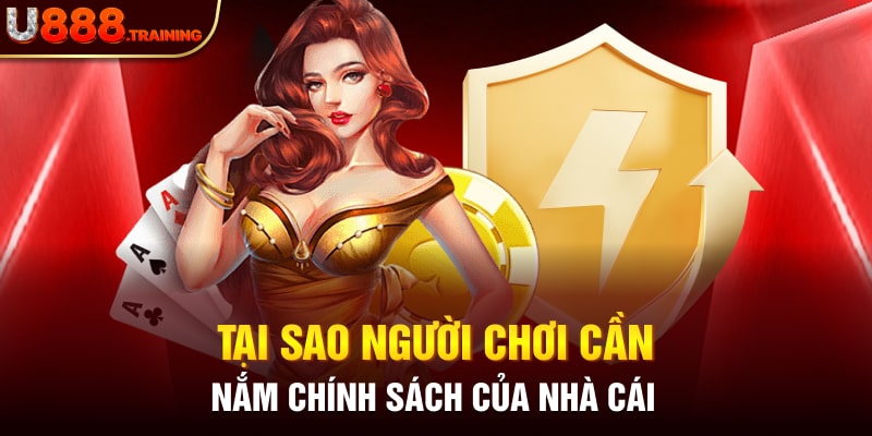 Lý do người chơi nên tìm hiểu chính sách bảo mật U888